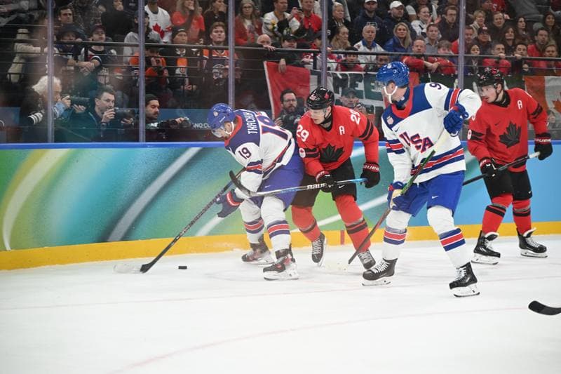 Ice Hockey. Olympic Winter Games Milano-Cortina 2026. Canada - USA. 22.02.2026