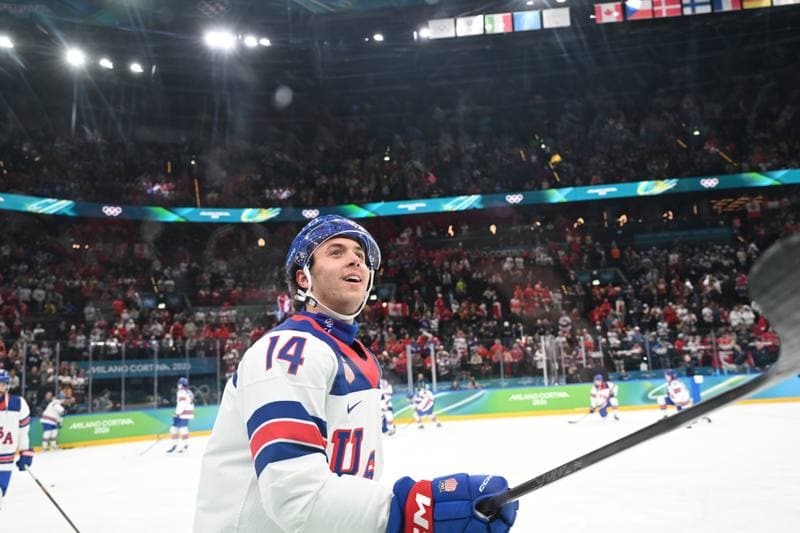 Ice Hockey. Olympic Winter Games Milano-Cortina 2026. Canada - USA. 22.02.2026