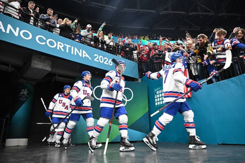 Ice Hockey. Olympic Winter Games Milano-Cortina 2026. Canada - USA. 22.02.2026