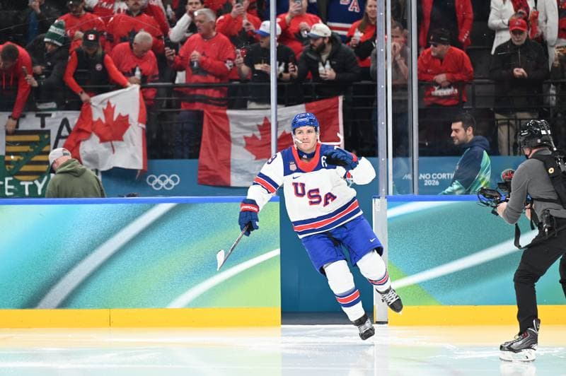 Ice Hockey. Olympic Winter Games Milano-Cortina 2026. Canada - USA. 22.02.2026