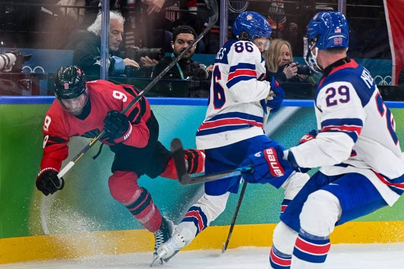 Ice Hockey. Olympic Winter Games Milano-Cortina 2026. Canada - USA. 22.02.2026