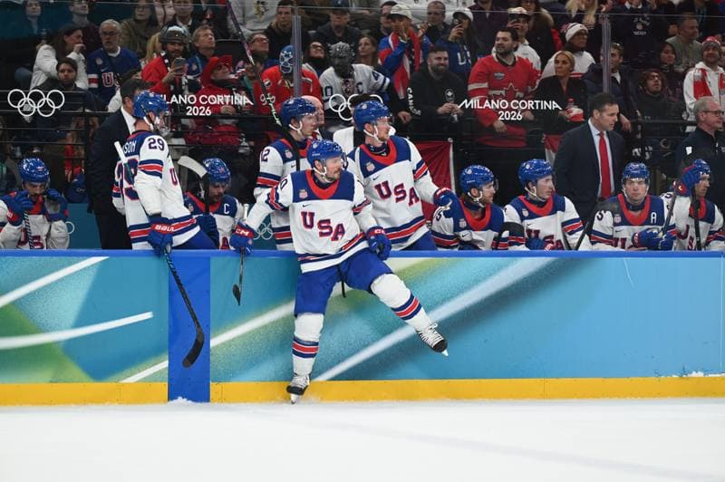 Ice Hockey. Olympic Winter Games Milano-Cortina 2026. Canada - USA. 22.02.2026