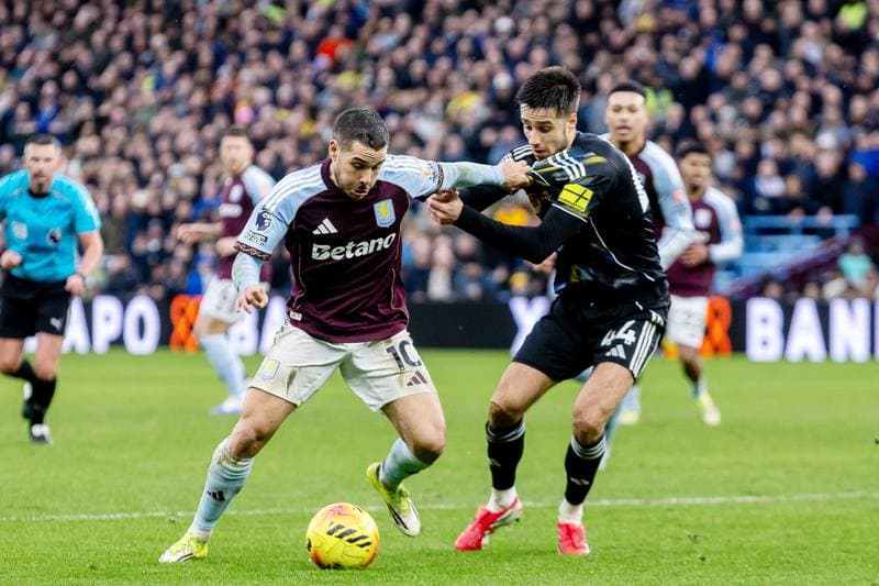 Football. Premier League. Aston Villa - Leeds United. 21.02.2026