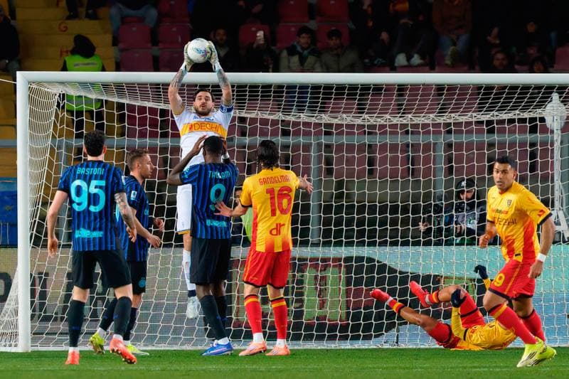 Football. Serie A. US Lecce - Inter. 21.02.2026