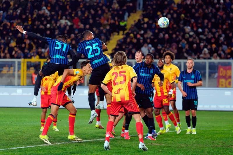 Football. Serie A. US Lecce - Inter. 21.02.2026