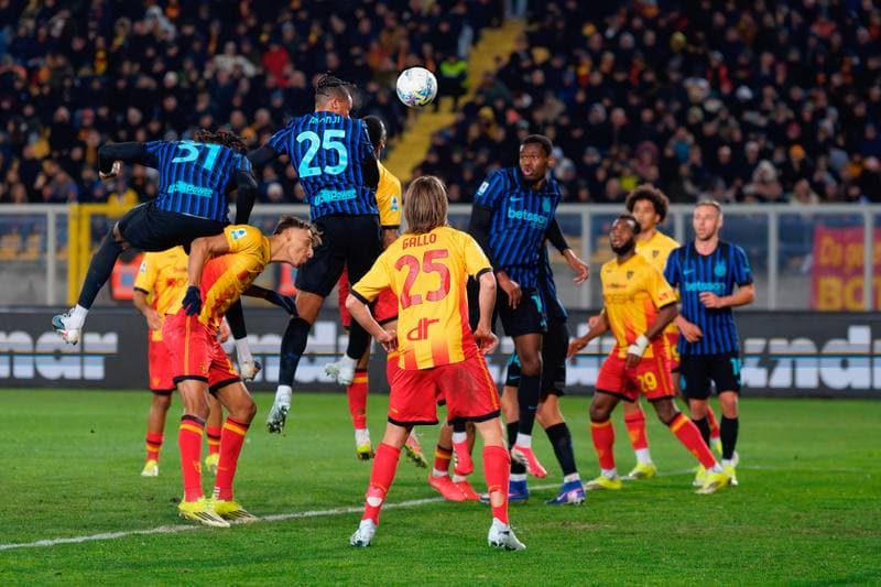 Football. Serie A. US Lecce - Inter. 21.02.2026