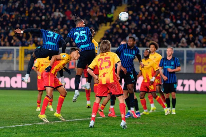 Football. Serie A. US Lecce - Inter. 21.02.2026