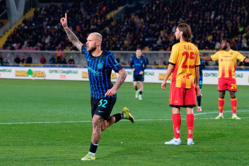 Football. Serie A. US Lecce - Inter. 21.02.2026