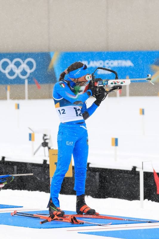 Biathlon. Olympic Winter Games Milano-Cortina 2026. Women's 12.5km Mass Start. 21.02.2026