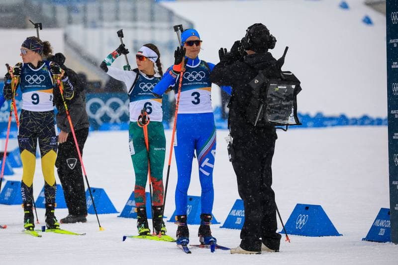 Biathlon. Olympic Winter Games Milano-Cortina 2026. Women's 12.5km Mass Start. 21.02.2026