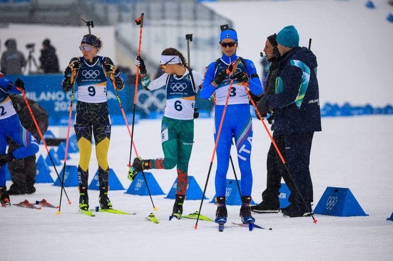 Biathlon. Olympic Winter Games Milano-Cortina 2026. Women's 12.5km Mass Start. 21.02.2026