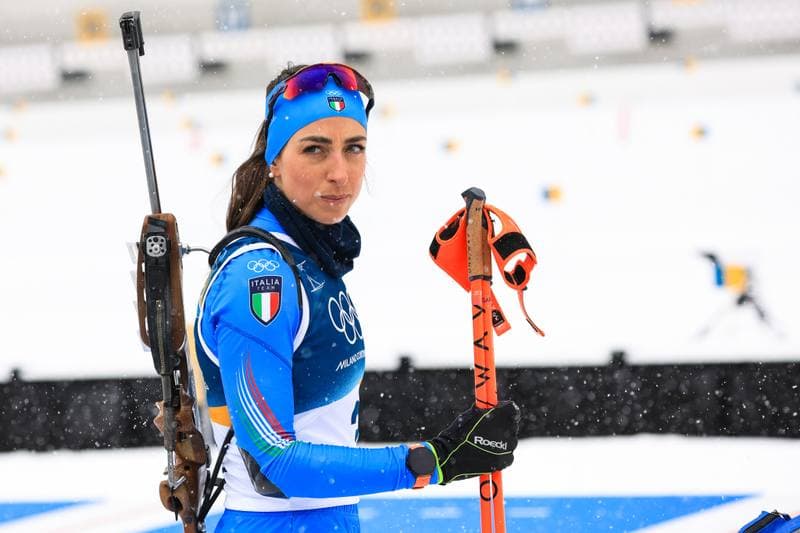 Biathlon. Olympic Winter Games Milano-Cortina 2026. Women's 12.5km Mass Start. 21.02.2026