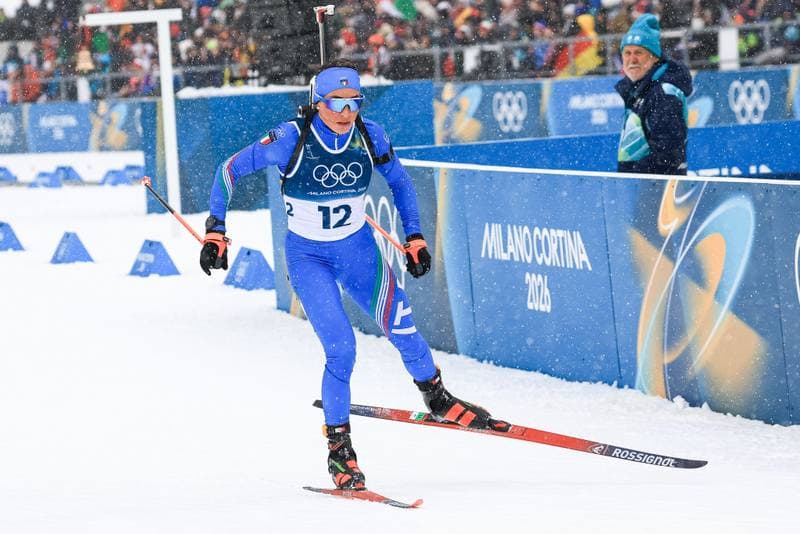 Biathlon. Olympic Winter Games Milano-Cortina 2026. Women's 12.5km Mass Start. 21.02.2026