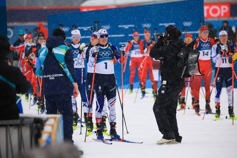 Biathlon. Olympic Winter Games Milano-Cortina 2026. Women's 12.5km Mass Start. 21.02.2026