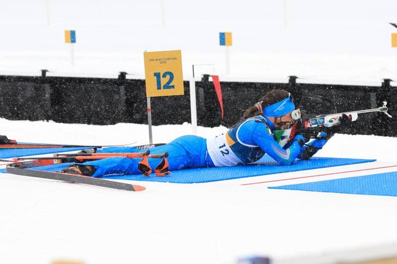 Biathlon. Olympic Winter Games Milano-Cortina 2026. Women's 12.5km Mass Start. 21.02.2026