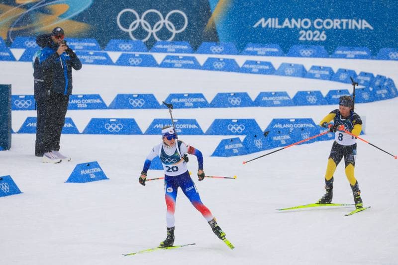 Biathlon. Olympic Winter Games Milano-Cortina 2026. Women's 12.5km Mass Start. 21.02.2026