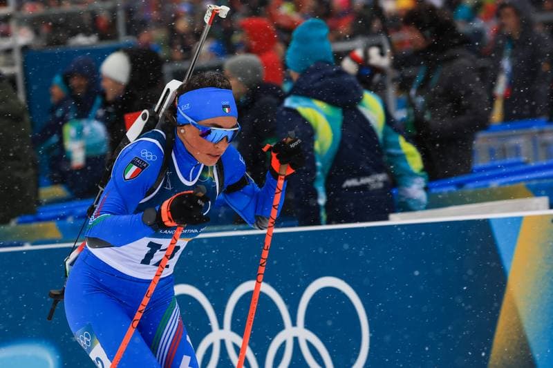 Biathlon. Olympic Winter Games Milano-Cortina 2026. Women's 12.5km Mass Start. 21.02.2026