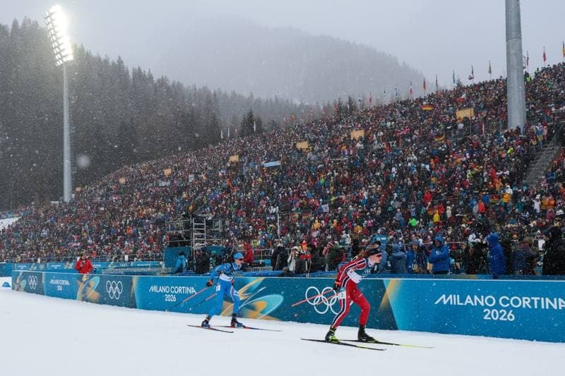Biathlon. Olympic Winter Games Milano-Cortina 2026. Women's 12.5km Mass Start. 21.02.2026