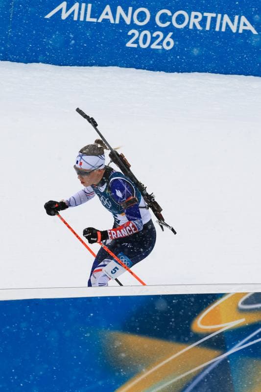 Biathlon. Olympic Winter Games Milano-Cortina 2026. Women's 12.5km Mass Start. 21.02.2026