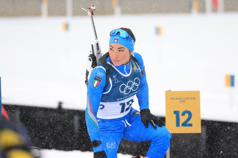 Biathlon. Olympic Winter Games Milano-Cortina 2026. Women's 12.5km Mass Start. 21.02.2026