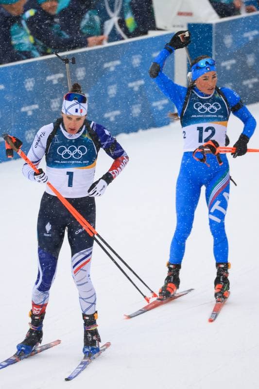 Biathlon. Olympic Winter Games Milano-Cortina 2026. Women's 12.5km Mass Start. 21.02.2026