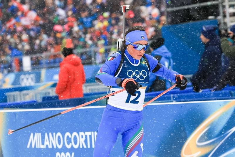 Biathlon. Olympic Winter Games Milano-Cortina 2026. Women's 12.5km Mass Start. 21.02.2026
