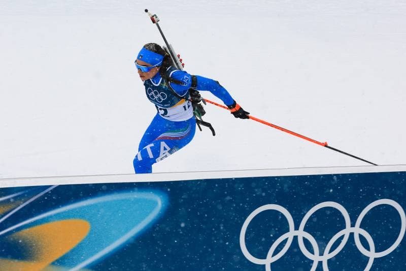 Biathlon. Olympic Winter Games Milano-Cortina 2026. Women's 12.5km Mass Start. 21.02.2026