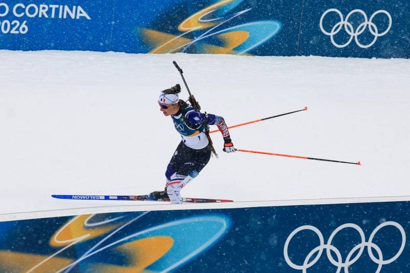 Biathlon. Olympic Winter Games Milano-Cortina 2026. Women's 12.5km Mass Start. 21.02.2026