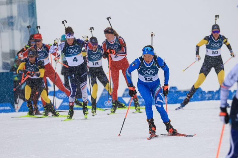 Biathlon. Olympic Winter Games Milano-Cortina 2026. Women's 12.5km Mass Start. 21.02.2026
