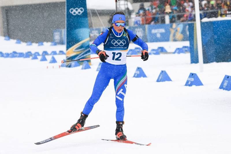 Biathlon. Olympic Winter Games Milano-Cortina 2026. Women's 12.5km Mass Start. 21.02.2026