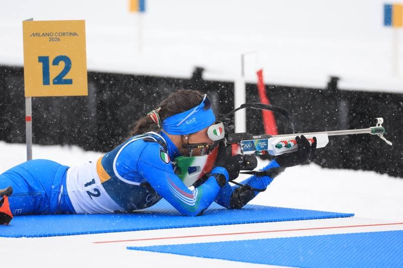 Biathlon. Olympic Winter Games Milano-Cortina 2026. Women's 12.5km Mass Start. 21.02.2026