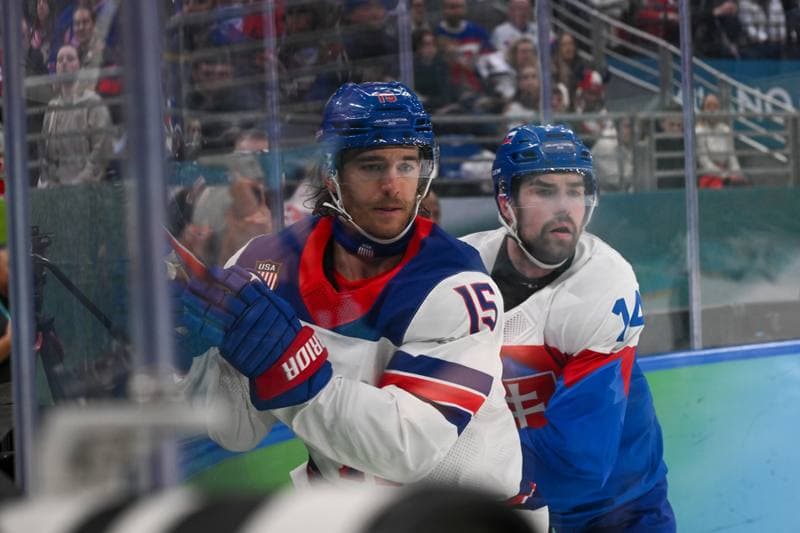 Ice Hockey. Olympic Winter Games Milano-Cortina 2026. USA - Slovakia. 20.02.2026