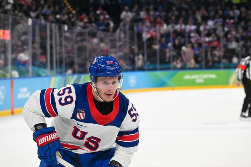 Ice Hockey. Olympic Winter Games Milano-Cortina 2026. USA - Slovakia. 20.02.2026