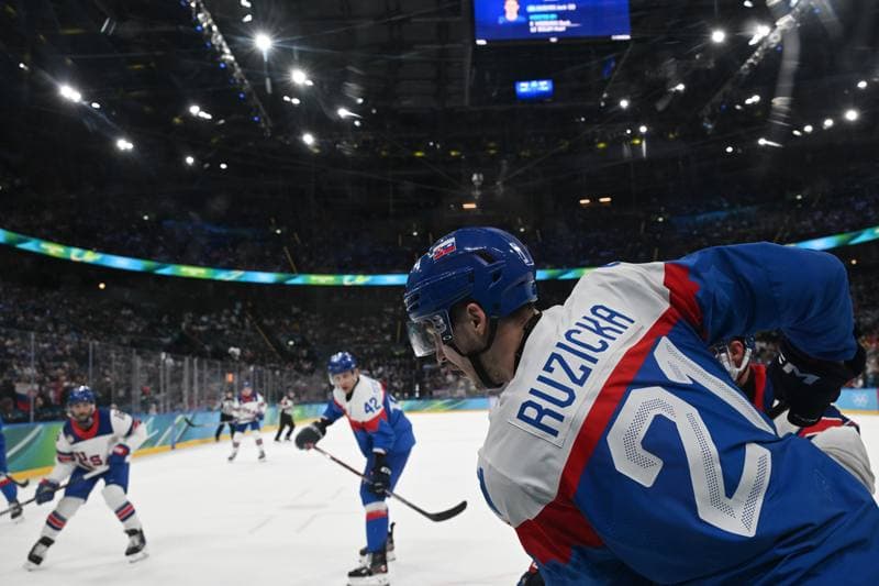 Ice Hockey. Olympic Winter Games Milano-Cortina 2026. USA - Slovakia. 20.02.2026
