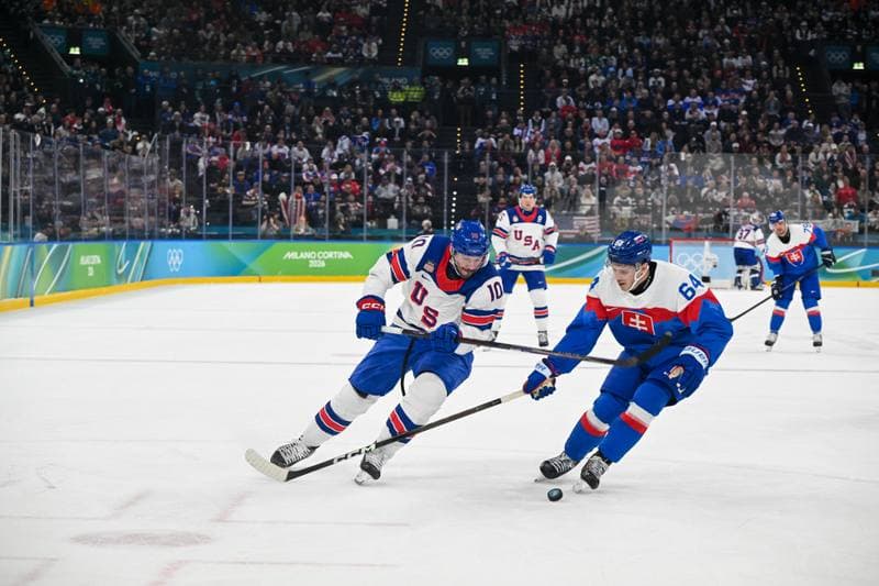 Ice Hockey. Olympic Winter Games Milano-Cortina 2026. USA - Slovakia. 20.02.2026