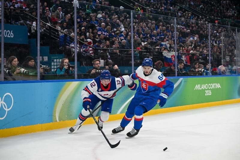 Ice Hockey. Olympic Winter Games Milano-Cortina 2026. USA - Slovakia. 20.02.2026