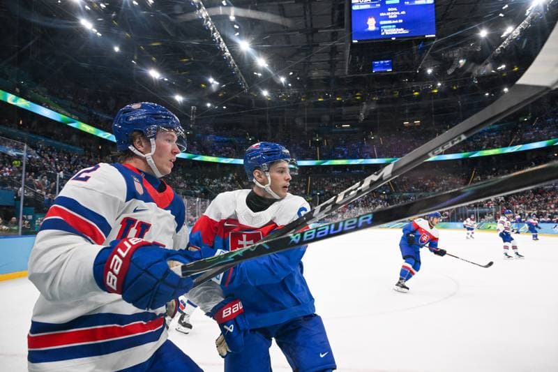 Ice Hockey. Olympic Winter Games Milano-Cortina 2026. USA - Slovakia. 20.02.2026