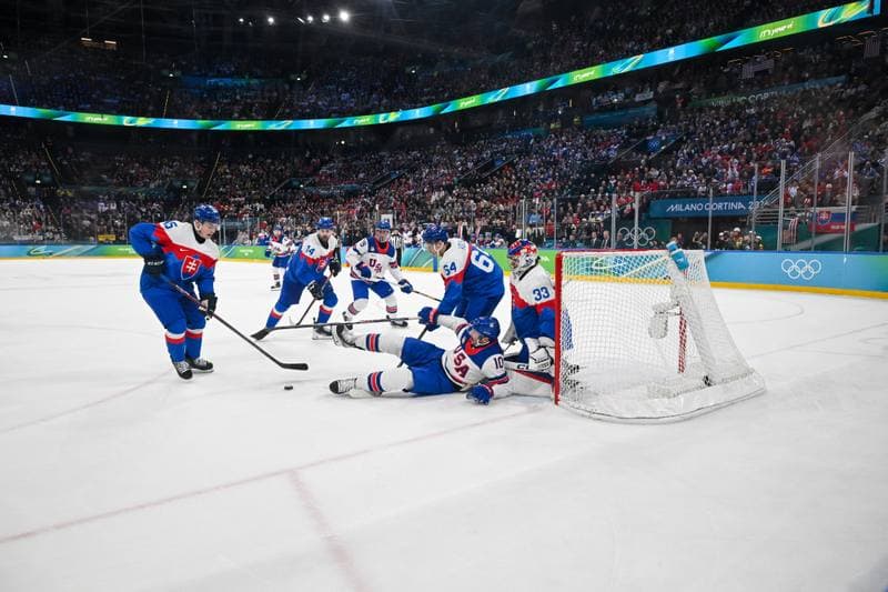 Ice Hockey. Olympic Winter Games Milano-Cortina 2026. USA - Slovakia. 20.02.2026