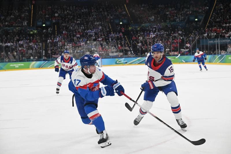 Ice Hockey. Olympic Winter Games Milano-Cortina 2026. USA - Slovakia. 20.02.2026