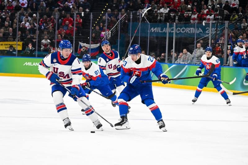 Ice Hockey. Olympic Winter Games Milano-Cortina 2026. USA - Slovakia. 20.02.2026