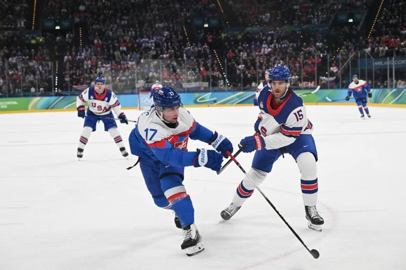Ice Hockey. Olympic Winter Games Milano-Cortina 2026. USA - Slovakia. 20.02.2026
