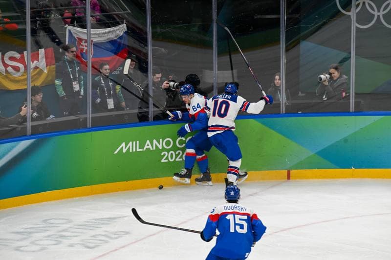 Ice Hockey. Olympic Winter Games Milano-Cortina 2026. USA - Slovakia. 20.02.2026