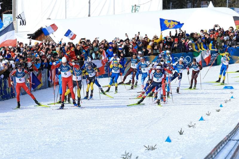 Biathlon. Olympic Winter Games Milano-Cortina 2026. Tommaso Giacomel - 20.02.2026