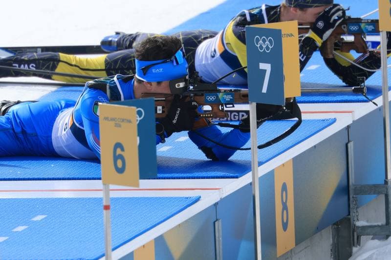 Biathlon. Olympic Winter Games Milano-Cortina 2026. Tommaso Giacomel - 20.02.2026