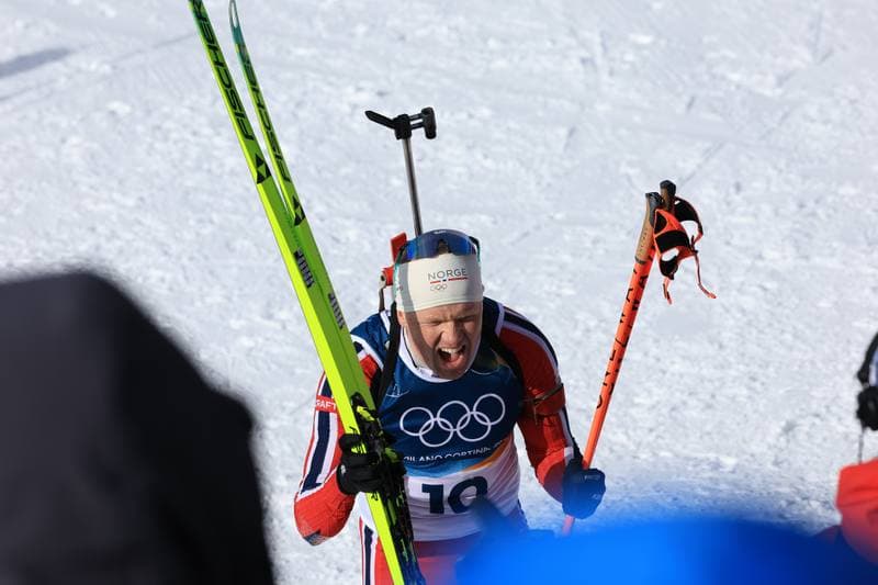 Biathlon. Olympic Winter Games Milano-Cortina 2026. Tommaso Giacomel - 20.02.2026
