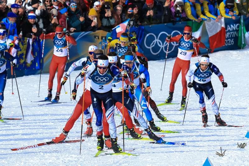 Biathlon. Olympic Winter Games Milano-Cortina 2026. Tommaso Giacomel - 20.02.2026