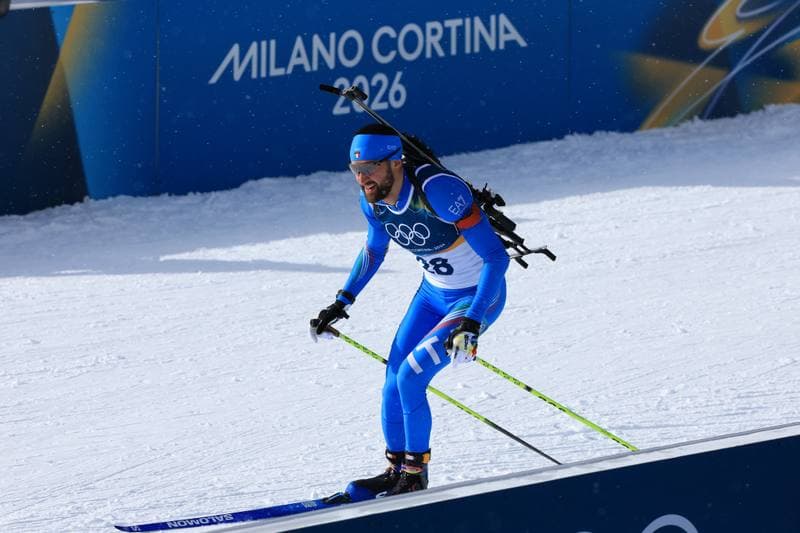 Biathlon. Olympic Winter Games Milano-Cortina 2026. Tommaso Giacomel - 20.02.2026