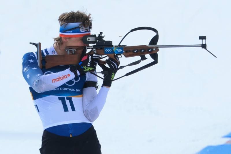Biathlon. Olympic Winter Games Milano-Cortina 2026. Tommaso Giacomel - 20.02.2026