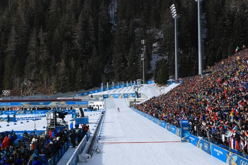 Biathlon. Olympic Winter Games Milano-Cortina 2026. Tommaso Giacomel - 20.02.2026