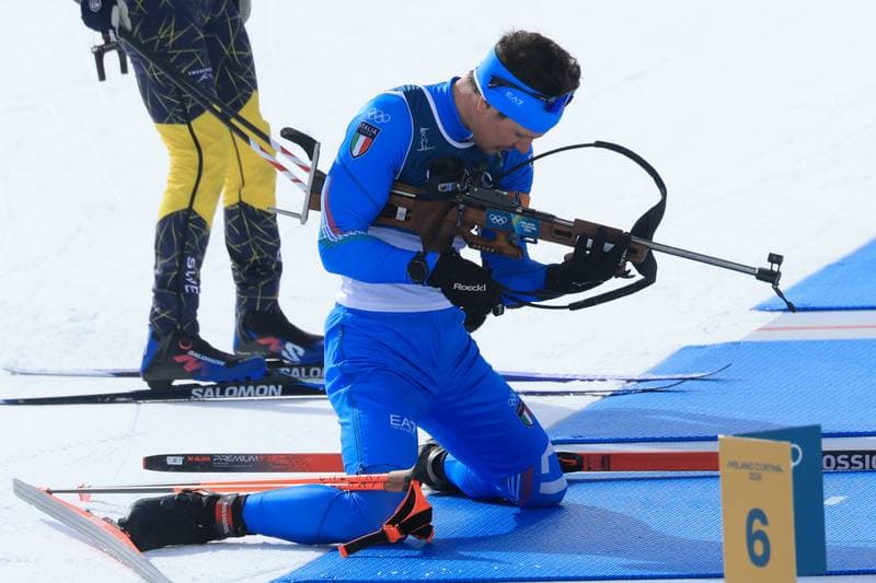 Biathlon. Olympic Winter Games Milano-Cortina 2026. Tommaso Giacomel - 20.02.2026